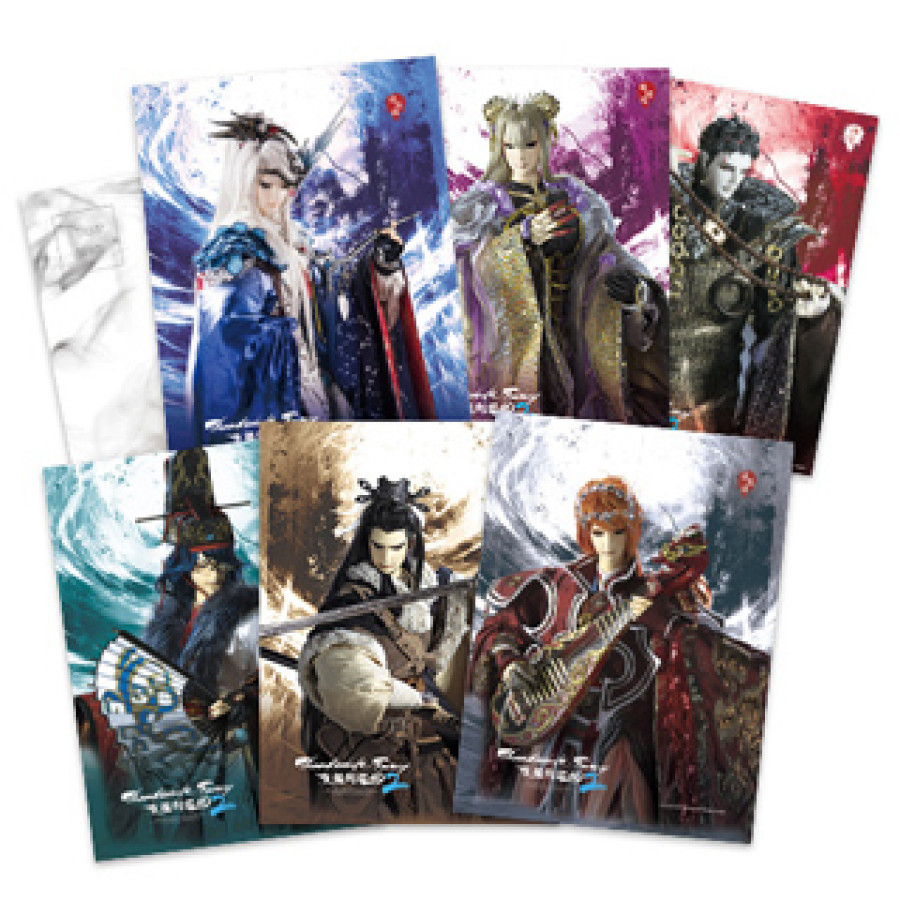 [OUTLET]《Thunderbolt Fantasy 東離劍遊紀２》劇照明信片套組
