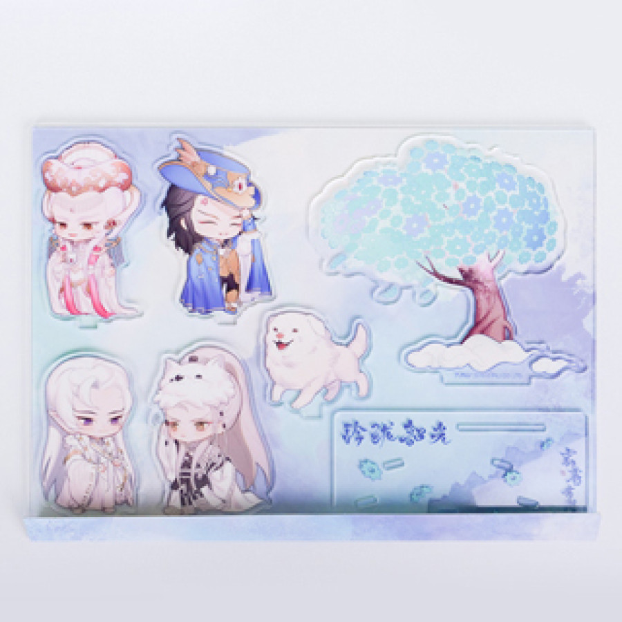 [Outlet]玲瓏韶光時間城Q版人物組合立牌