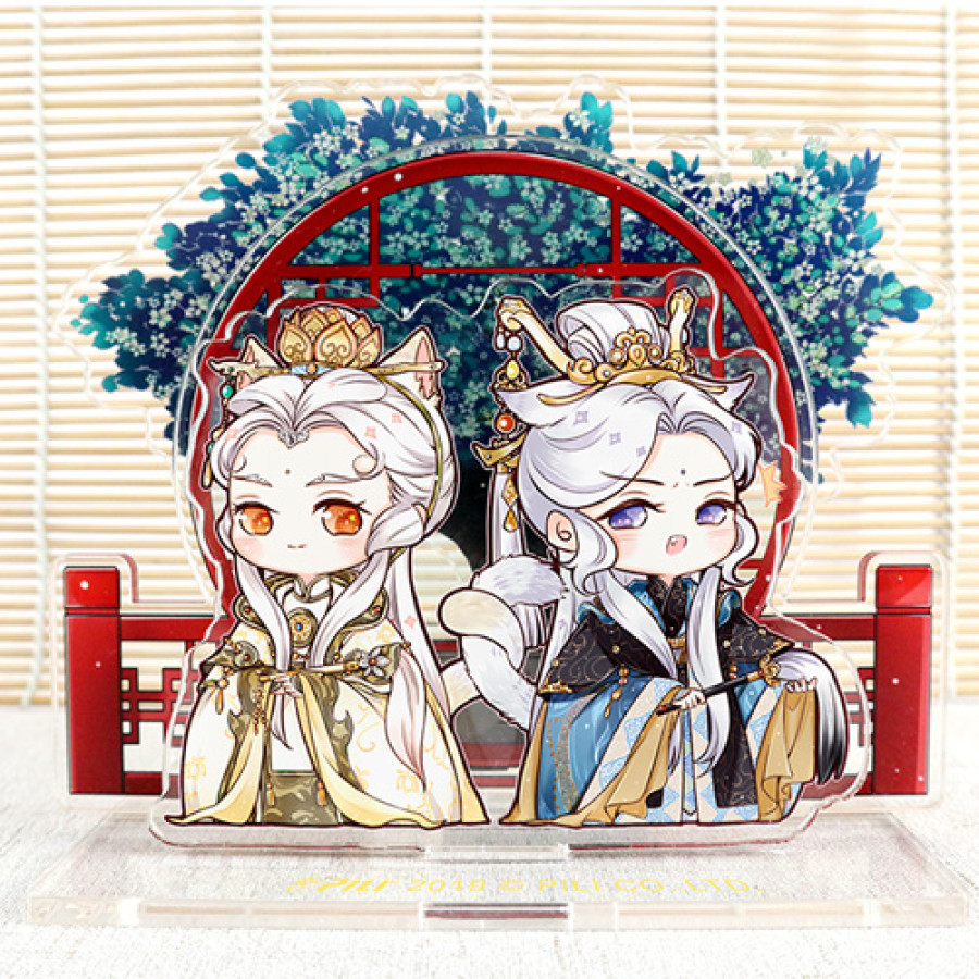 Q 版壓克力多插立牌-日月才子