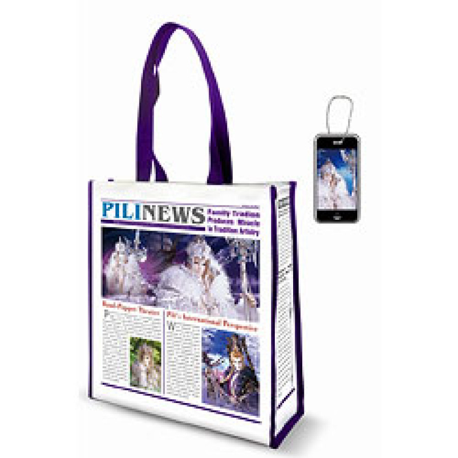 [OUTLET]Pili News 購物袋吊飾組Ⅱ-家庭版
