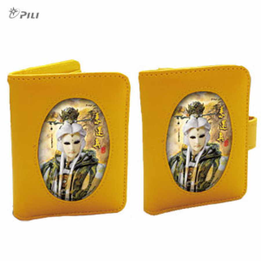 [OUTLET]霹靂仿古短夾零錢包-素還真