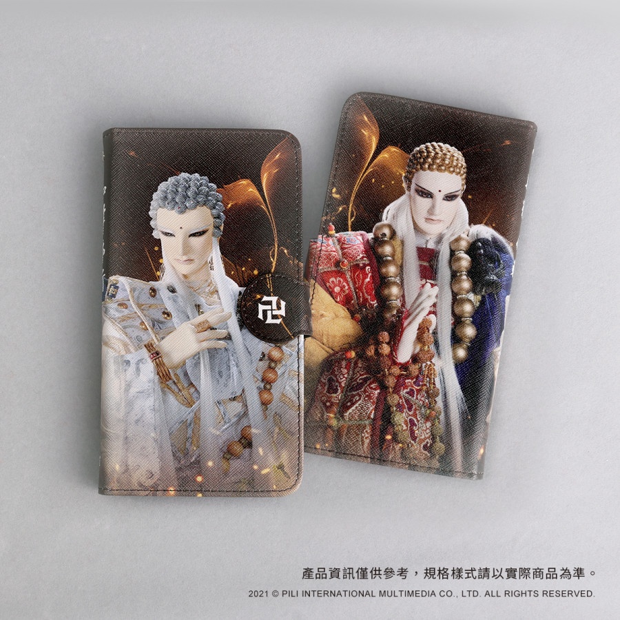 霹靂英雄６吋皮質可推式手機套－一頁書(刀說)＋佛劍分說(驚濤版)