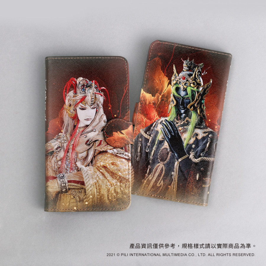 霹靂英雄６吋皮質可推式手機套－羅喉