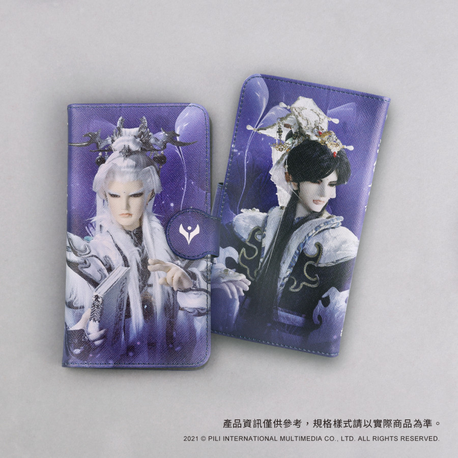 霹靂英雄６吋皮質可推式手機套－君奉天