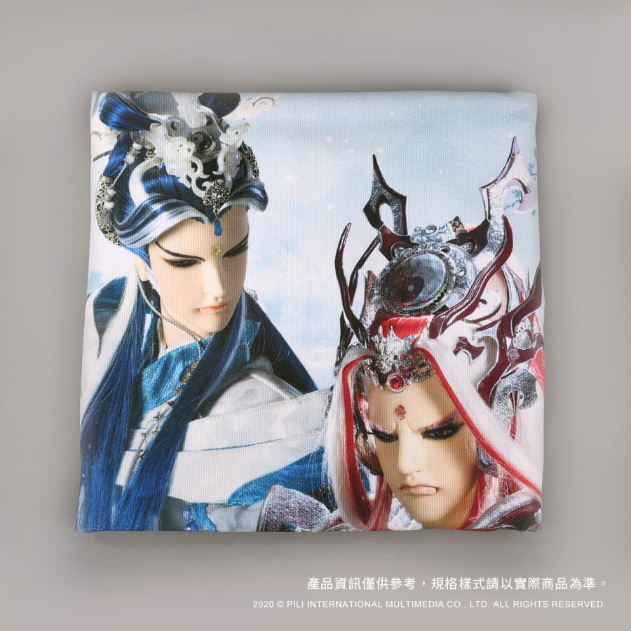 主題漫風海灘巾-靜濤君+青陽子