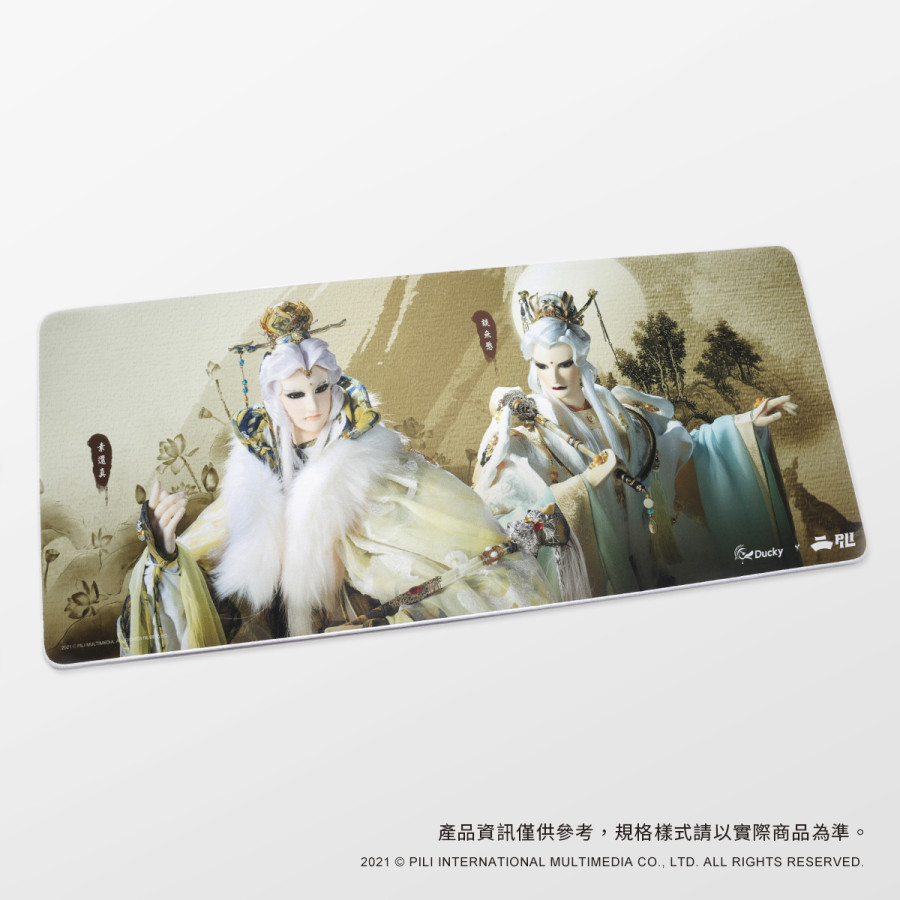 Ducky x 霹靂 電競布質滑鼠墊-日月才子