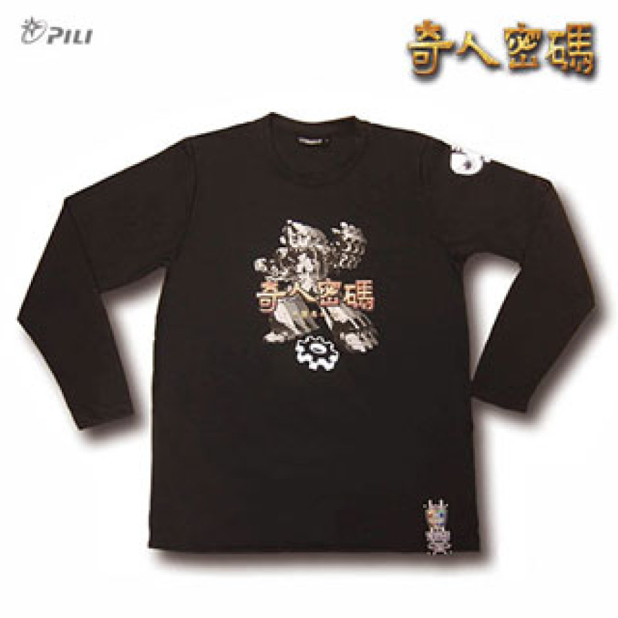奇人密碼反光長袖T恤-SS