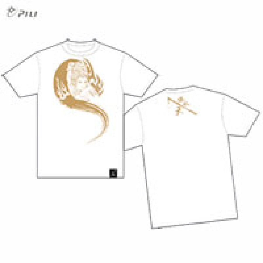 [OUTLET]霹靂線條藝術潮T-倦收天(白)S