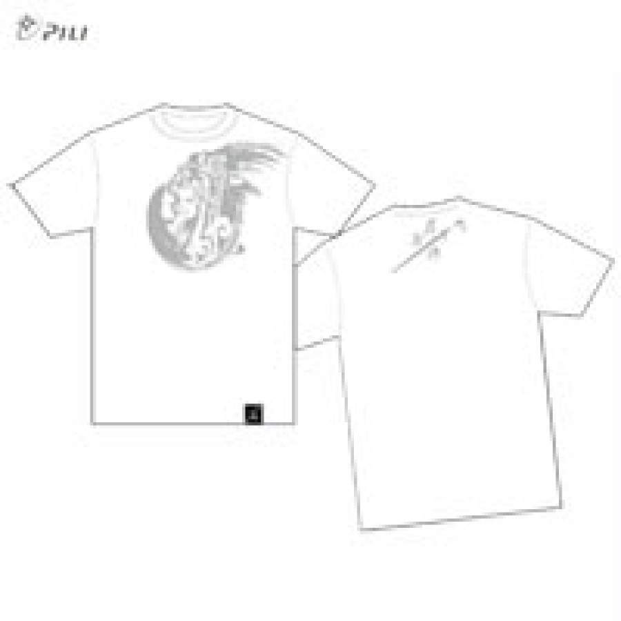 [OUTLET]霹靂線條藝術潮T-原無鄉(白)L