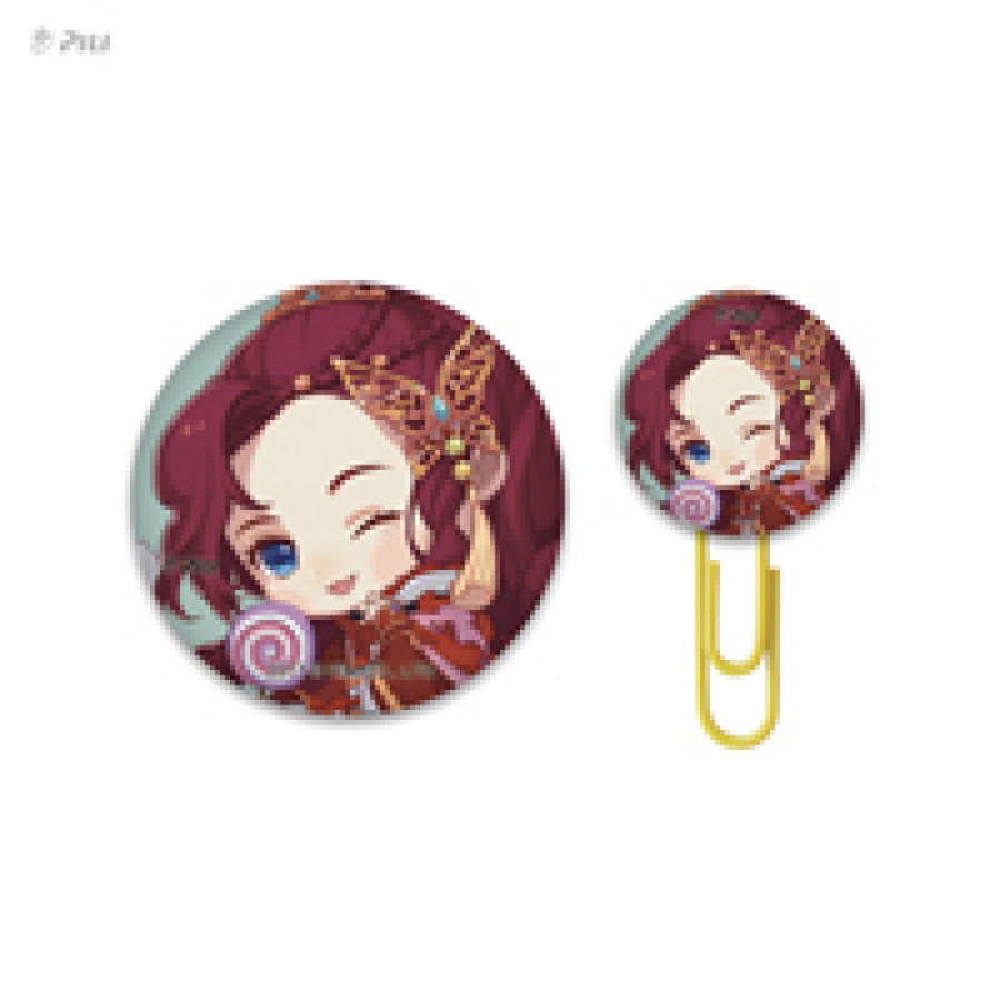 [OUTLET]霹靂Q俠迴紋胸章組-古小月