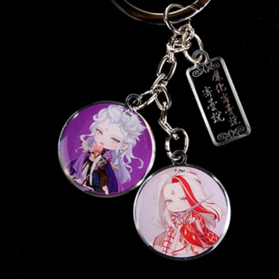 [OUTLET]霹靂Q俠晶亮鑰匙圈-魔化寄曇說&寄曇說