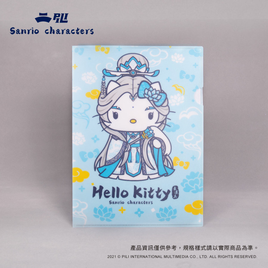 【霹靂x三麗鷗】聯名款強力L型夾-Hello Kitty x素還真