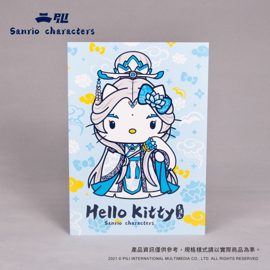 【霹靂x三麗鷗】聯名款25K加厚定頁筆記-Hello Kitty x素還真